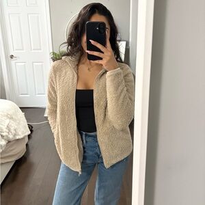Uniqlo Sherpa Zip Jacket